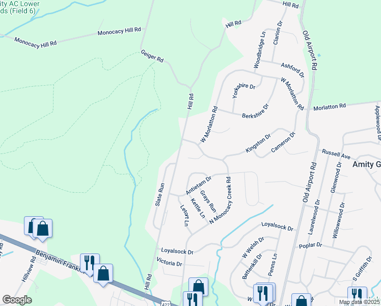 map of restaurants, bars, coffee shops, grocery stores, and more near 105 Chefield Court in Douglassville