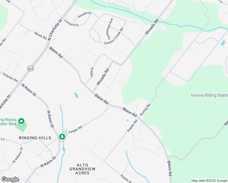 map of restaurants, bars, coffee shops, grocery stores, and more near 1082 Mitch Road in Pottstown