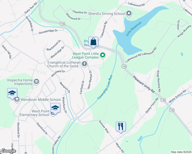 map of restaurants, bars, coffee shops, grocery stores, and more near 522 New Haven Drive in Greensburg