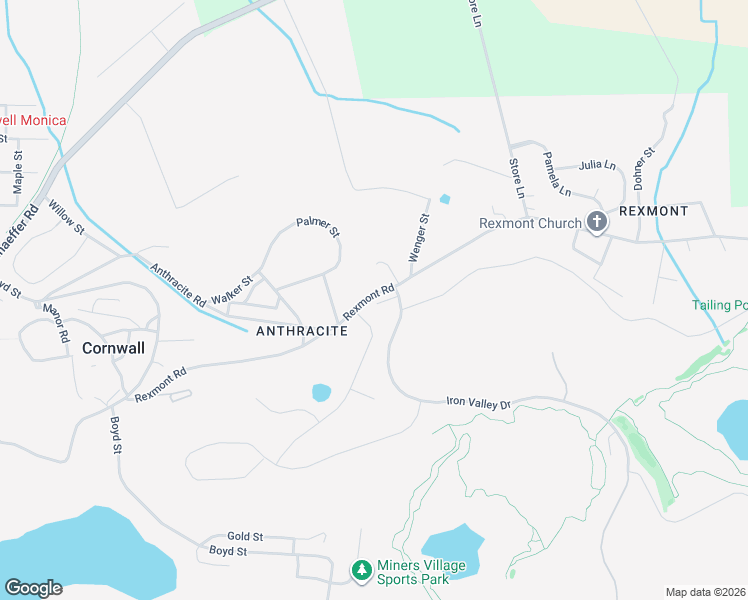 map of restaurants, bars, coffee shops, grocery stores, and more near 218 Rexmont Road in Lebanon