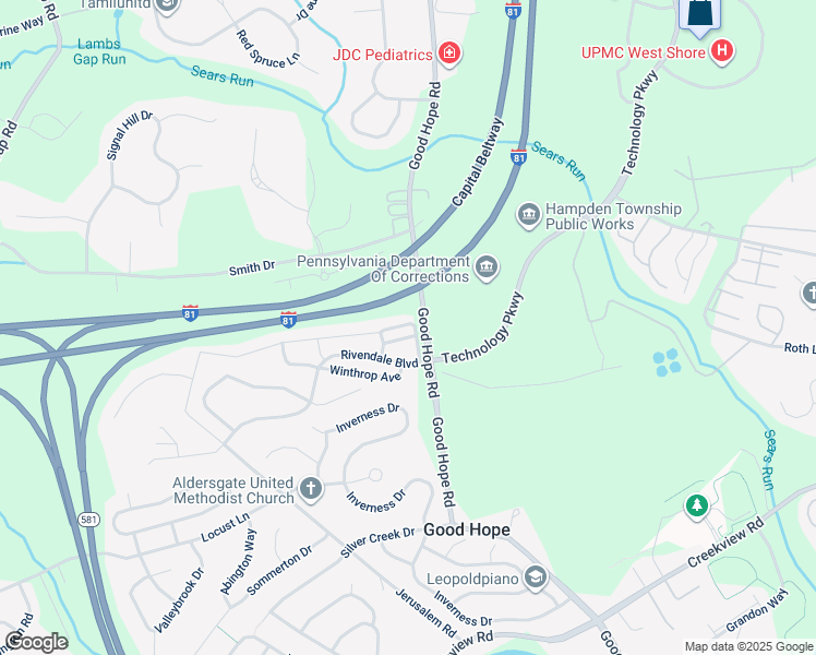 map of restaurants, bars, coffee shops, grocery stores, and more near 5010 Mendenhall Drive in Cumberland County