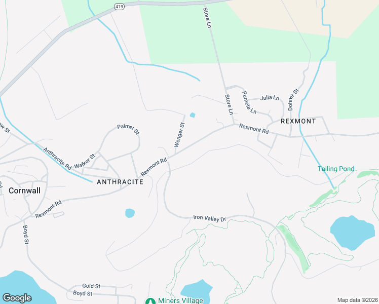 map of restaurants, bars, coffee shops, grocery stores, and more near 270 Rexmont Road in Lebanon