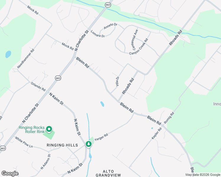 map of restaurants, bars, coffee shops, grocery stores, and more near 880 Bleim Road in Pottstown