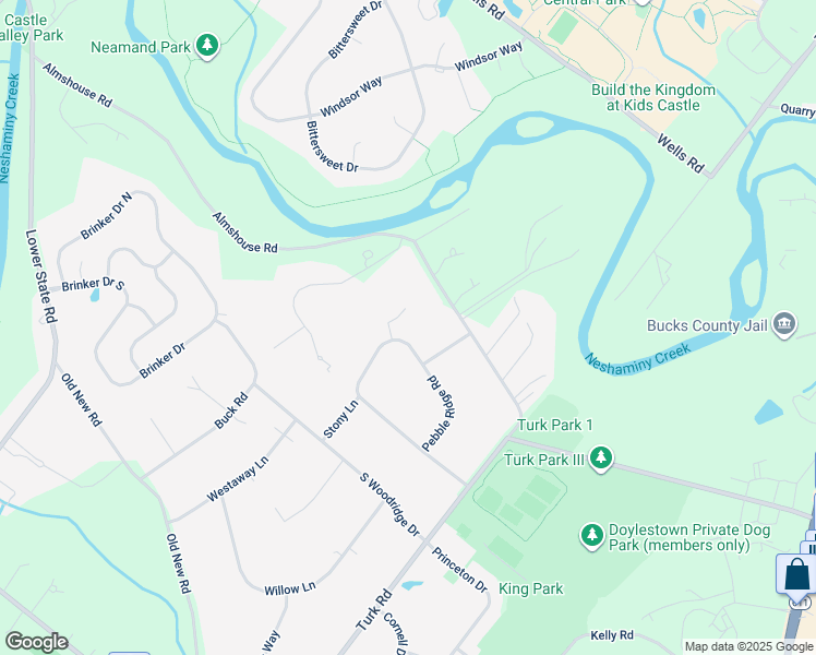 map of restaurants, bars, coffee shops, grocery stores, and more near 172 Shady Brook Circle in Warrington