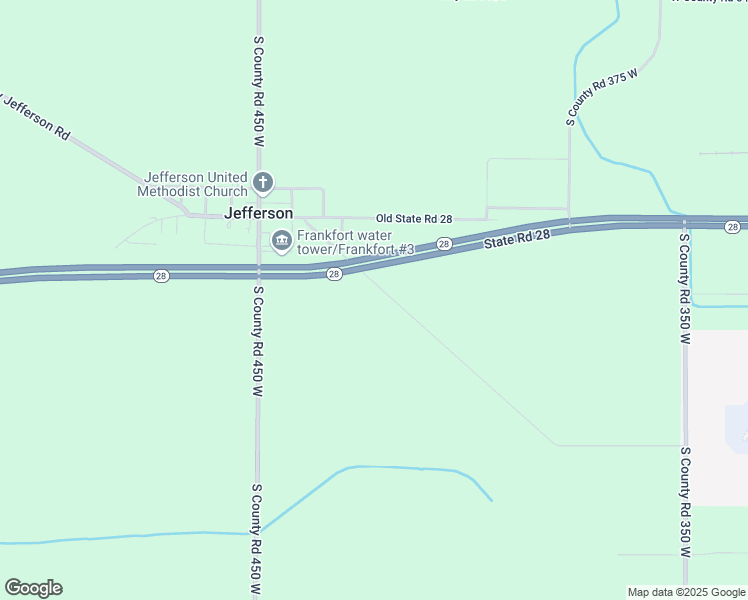 map of restaurants, bars, coffee shops, grocery stores, and more near 4305 West New Castle Road in Frankfort