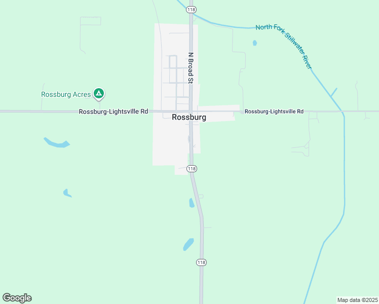 map of restaurants, bars, coffee shops, grocery stores, and more near in Rossburg