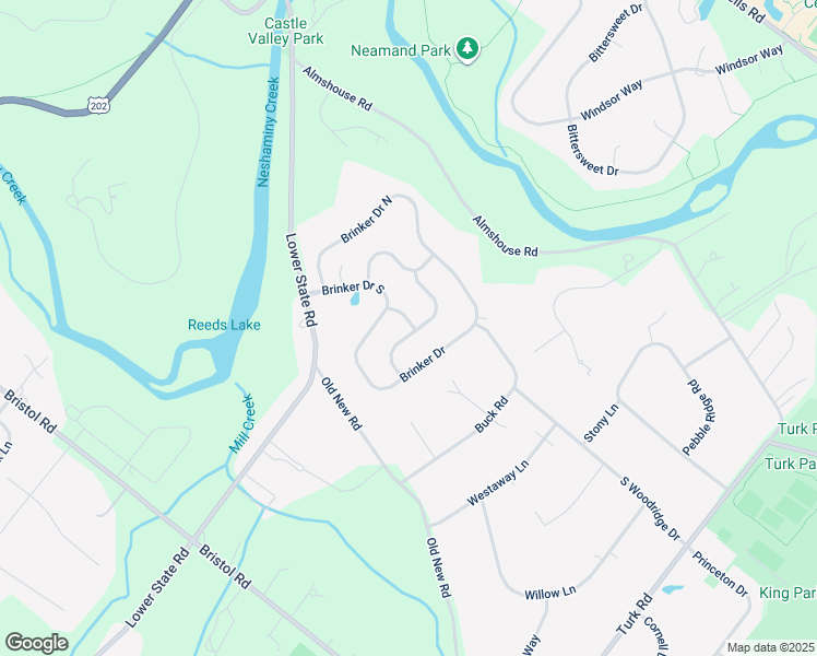 map of restaurants, bars, coffee shops, grocery stores, and more near 18 Woodstone Drive in Doylestown