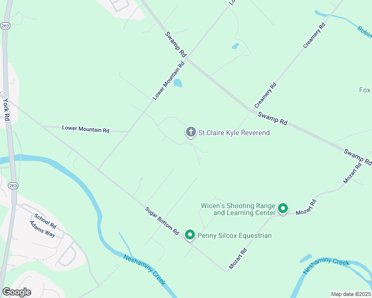 map of restaurants, bars, coffee shops, grocery stores, and more near 1674 Franklin Drive in Furlong
