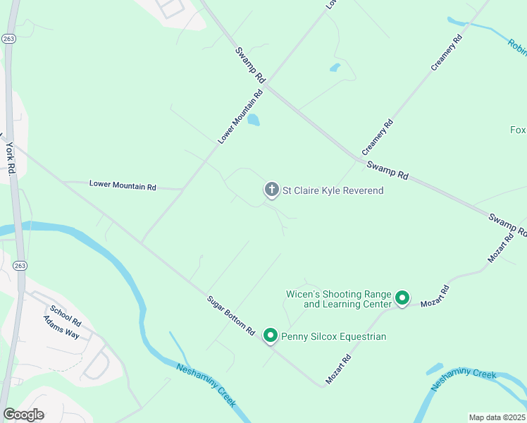 map of restaurants, bars, coffee shops, grocery stores, and more near 1674 Franklin Drive in Furlong