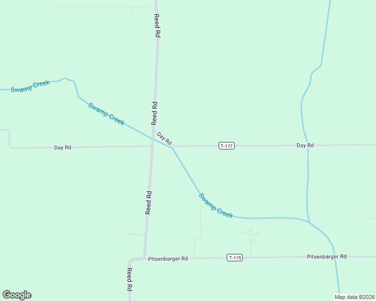 map of restaurants, bars, coffee shops, grocery stores, and more near 8595 Day Road in Versailles
