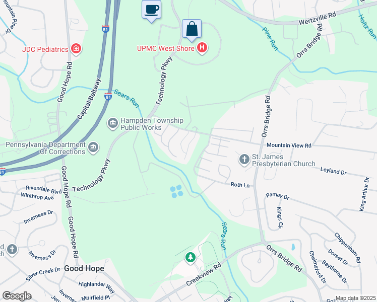 map of restaurants, bars, coffee shops, grocery stores, and more near 4183 Conewood Court in Cumberland County