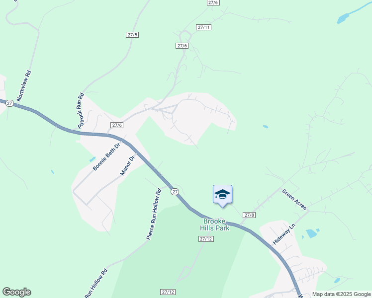 map of restaurants, bars, coffee shops, grocery stores, and more near 284 Scenery Hill Road in Wellsburg