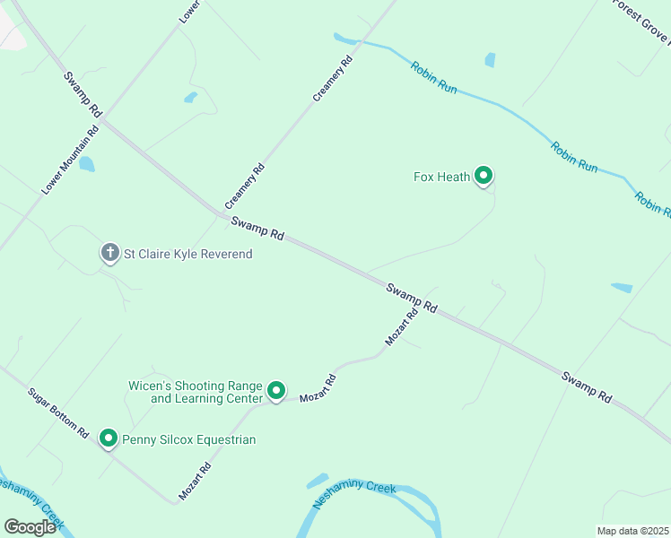 map of restaurants, bars, coffee shops, grocery stores, and more near 1506 Swamp Road in Furlong