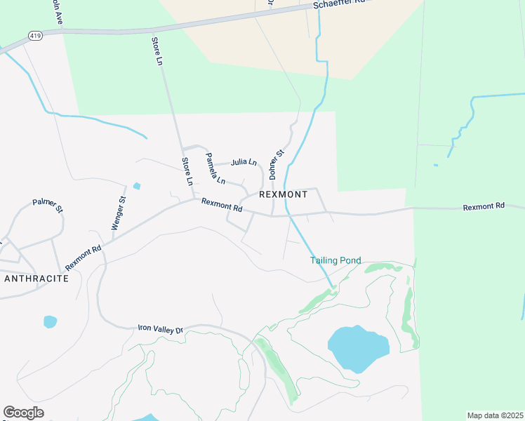map of restaurants, bars, coffee shops, grocery stores, and more near 333 Rexmont Road in Lebanon