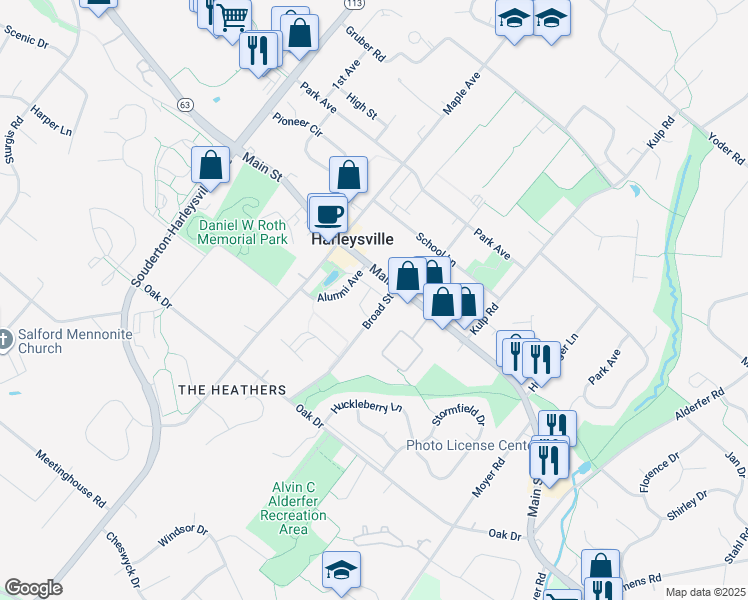 311 Broad Street, Harleysville PA Walk Score