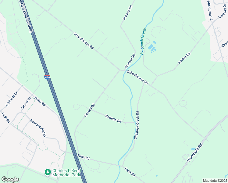 map of restaurants, bars, coffee shops, grocery stores, and more near 137 Bridle View Way in Souderton