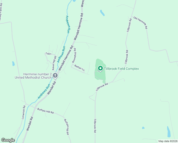 map of restaurants, bars, coffee shops, grocery stores, and more near 109 Roundtop Road in Irwin