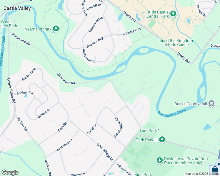 map of restaurants, bars, coffee shops, grocery stores, and more near 970 Almshouse Road in Warrington