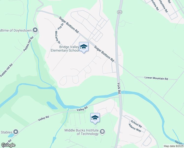 map of restaurants, bars, coffee shops, grocery stores, and more near 2122 Sugar Maple Lane in Furlong