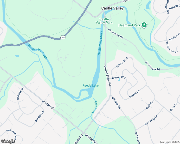 map of restaurants, bars, coffee shops, grocery stores, and more near 9 Quail Drive in Doylestown