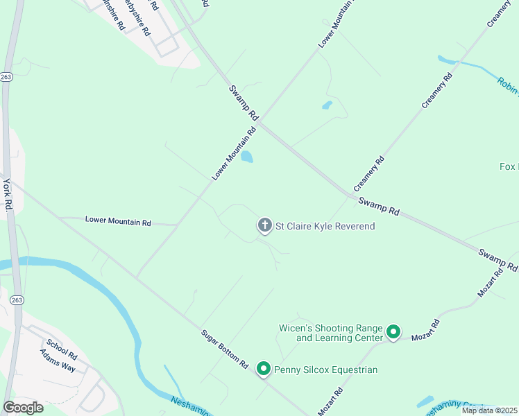 map of restaurants, bars, coffee shops, grocery stores, and more near 1612 Franklin Drive in Furlong