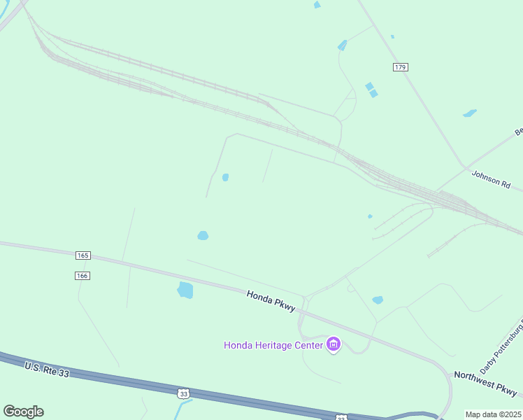 map of restaurants, bars, coffee shops, grocery stores, and more near 24000 Honda Parkway in Marysville