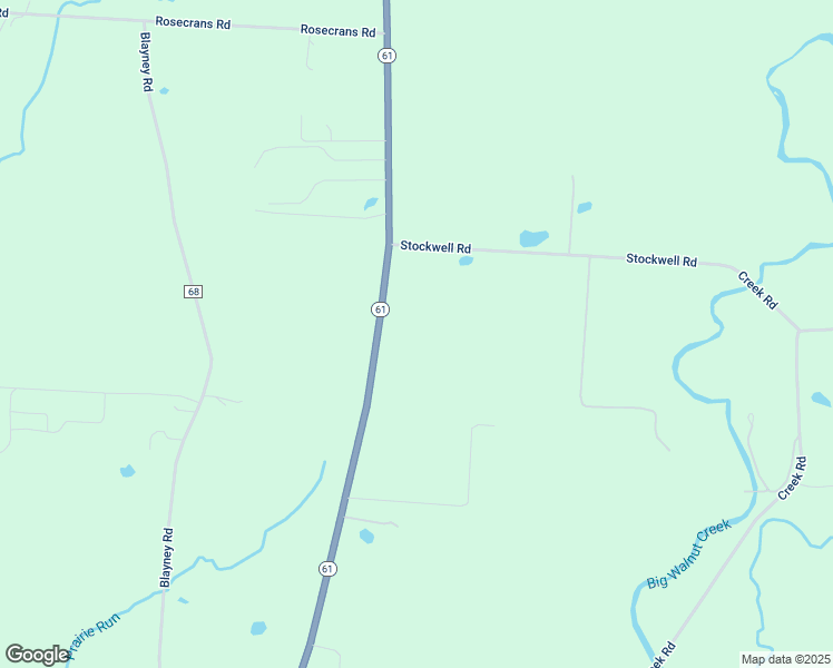 map of restaurants, bars, coffee shops, grocery stores, and more near 2950 Ohio 61 in Sunbury