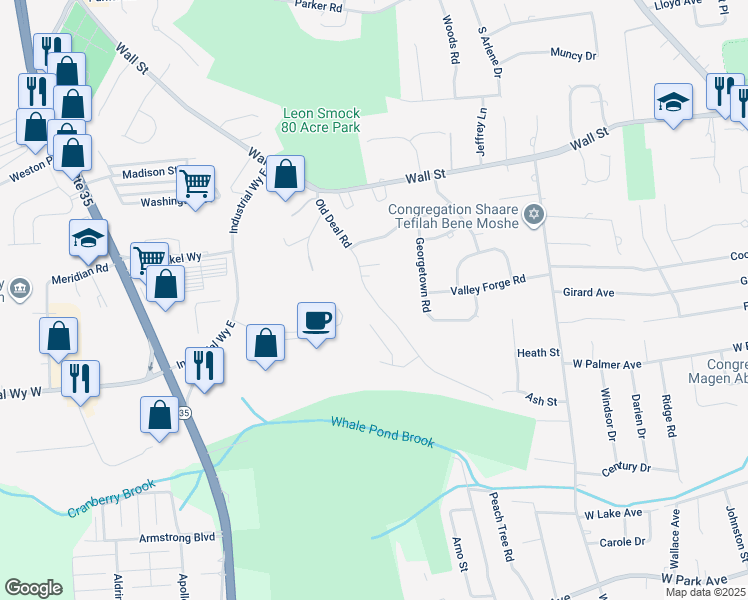 Eatontown Nj Zip Code Map United States Map