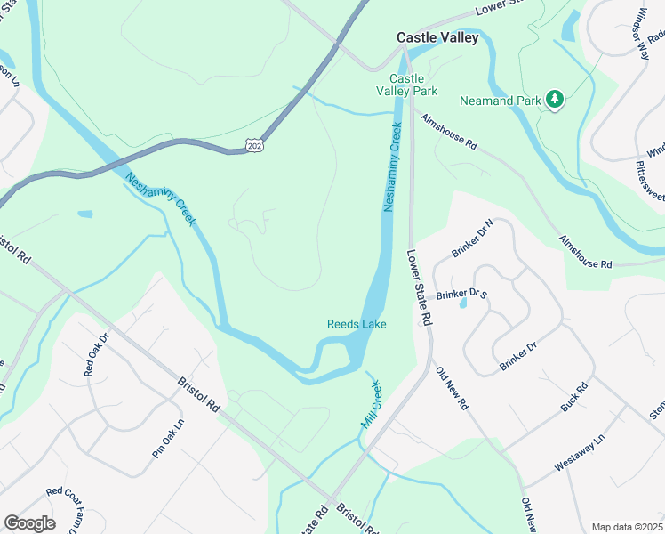 map of restaurants, bars, coffee shops, grocery stores, and more near 9 Quail Drive in Doylestown