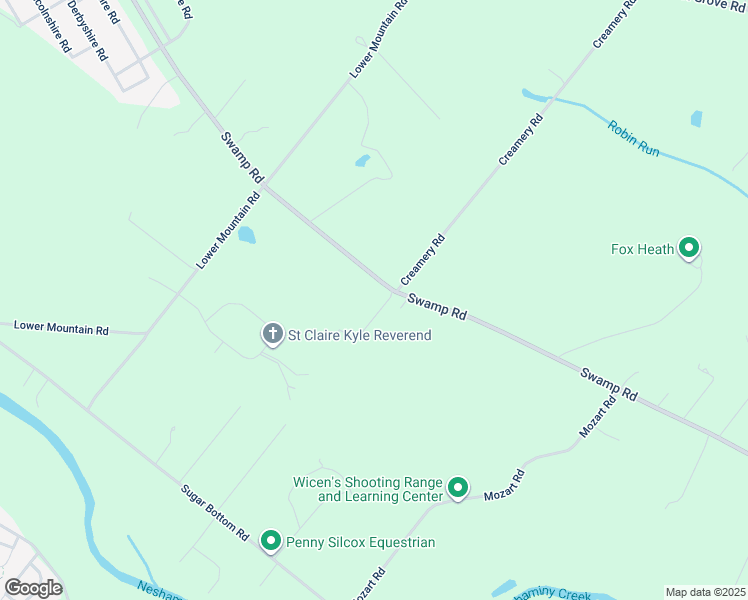 map of restaurants, bars, coffee shops, grocery stores, and more near 1610 Swamp Road in Furlong