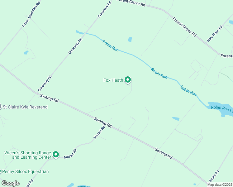 map of restaurants, bars, coffee shops, grocery stores, and more near 1395 Swamp Road in Furlong