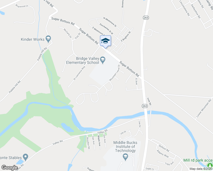 map of restaurants, bars, coffee shops, grocery stores, and more near 2101 Sugar Maple Lane in Furlong
