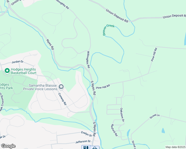 map of restaurants, bars, coffee shops, grocery stores, and more near 867 S Nyes Rd in Hummelstown