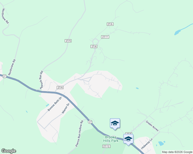 map of restaurants, bars, coffee shops, grocery stores, and more near 92 Scenery Hill Road in Colliers