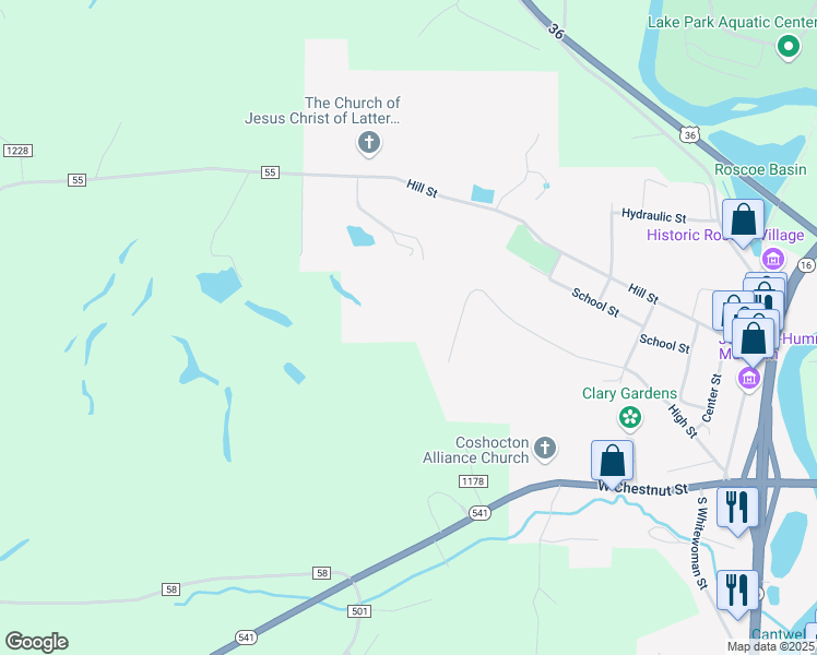 854 High Street, Coshocton OH Walk Score