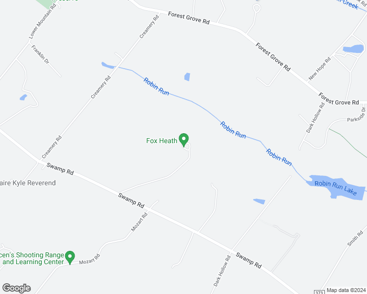 map of restaurants, bars, coffee shops, grocery stores, and more near 1395 Swamp Road in Furlong