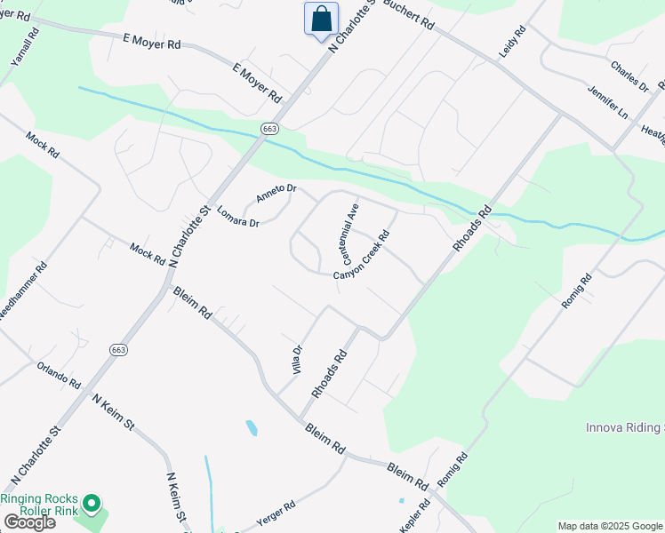 map of restaurants, bars, coffee shops, grocery stores, and more near 1976 Canyon Creek Road in Gilbertsville