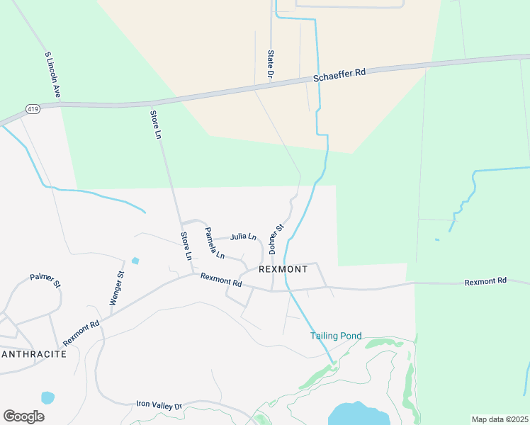 map of restaurants, bars, coffee shops, grocery stores, and more near 394 Schaeffer Road in Lebanon
