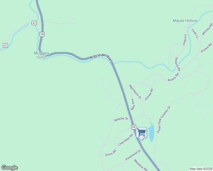 map of restaurants, bars, coffee shops, grocery stores, and more near 256 Choctaw Road in Lyons