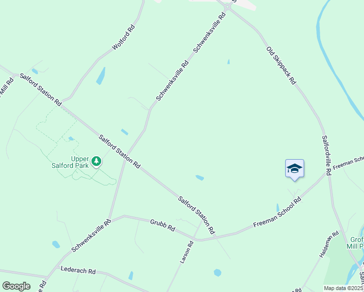 map of restaurants, bars, coffee shops, grocery stores, and more near 1612 Schwenksville Road in Schwenksville