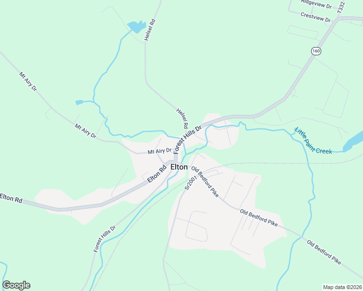 map of restaurants, bars, coffee shops, grocery stores, and more near 1963-2017 Forest Hills Drive in Johnstown