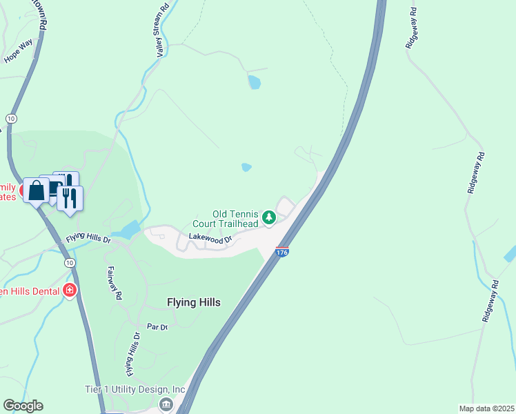 map of restaurants, bars, coffee shops, grocery stores, and more near 9-13 Saint Andrews Circle in Reading