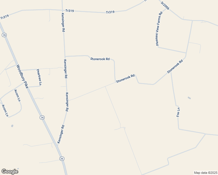 map of restaurants, bars, coffee shops, grocery stores, and more near 2521 Stoney Road in Martinsburg