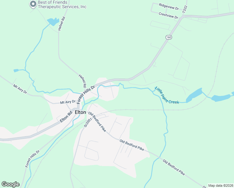 map of restaurants, bars, coffee shops, grocery stores, and more near Lone Road in Windber