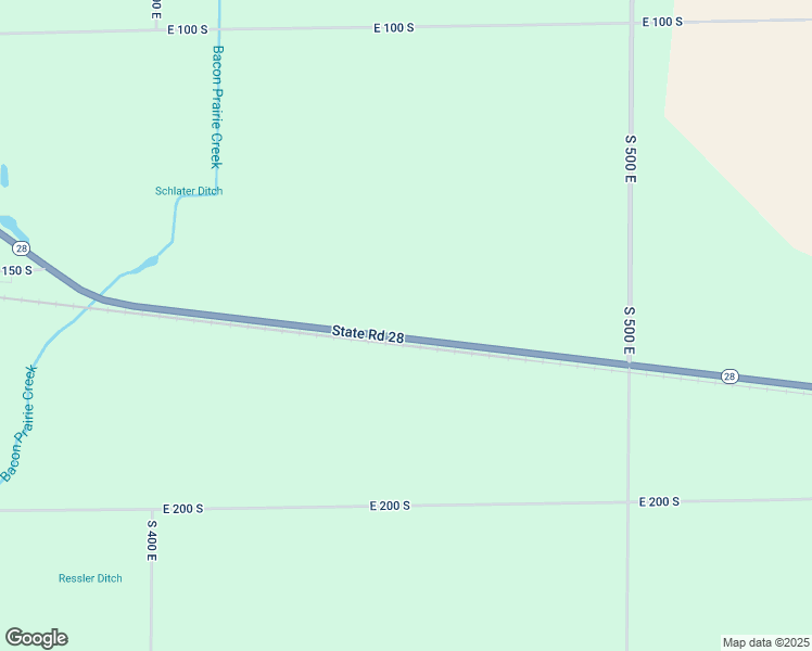 map of restaurants, bars, coffee shops, grocery stores, and more near 4520 Indiana 28 in Tipton