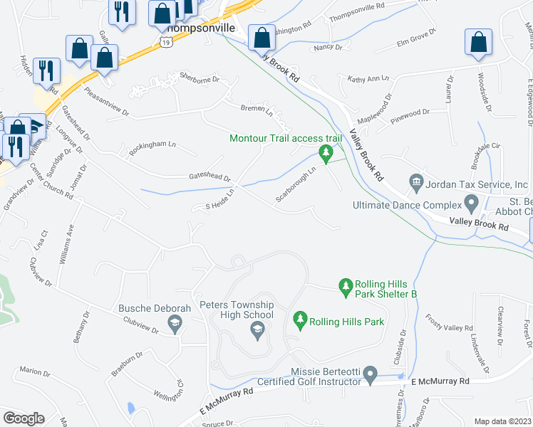 map of restaurants, bars, coffee shops, grocery stores, and more near 240 Gateshead Drive in McMurray