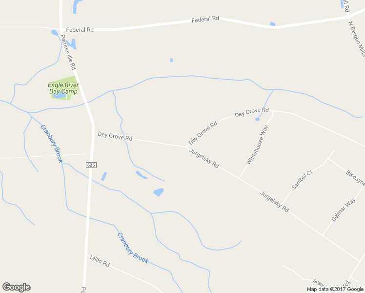map of restaurants, bars, coffee shops, grocery stores, and more near 304 Dey Grove Road in Monroe Township