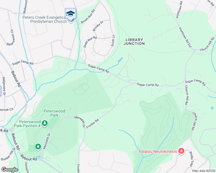 map of restaurants, bars, coffee shops, grocery stores, and more near 496 Sugar Camp Road in Venetia