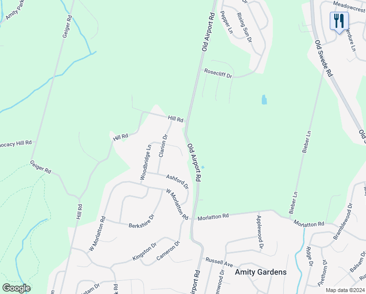 map of restaurants, bars, coffee shops, grocery stores, and more near 311 Woodbridge Lane in Douglassville