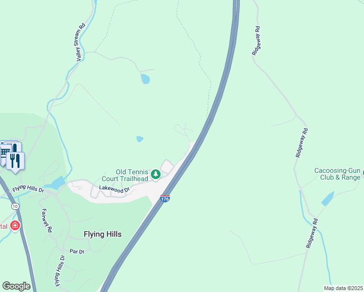 map of restaurants, bars, coffee shops, grocery stores, and more near 9-20 Gulf Stream Drive in Reading